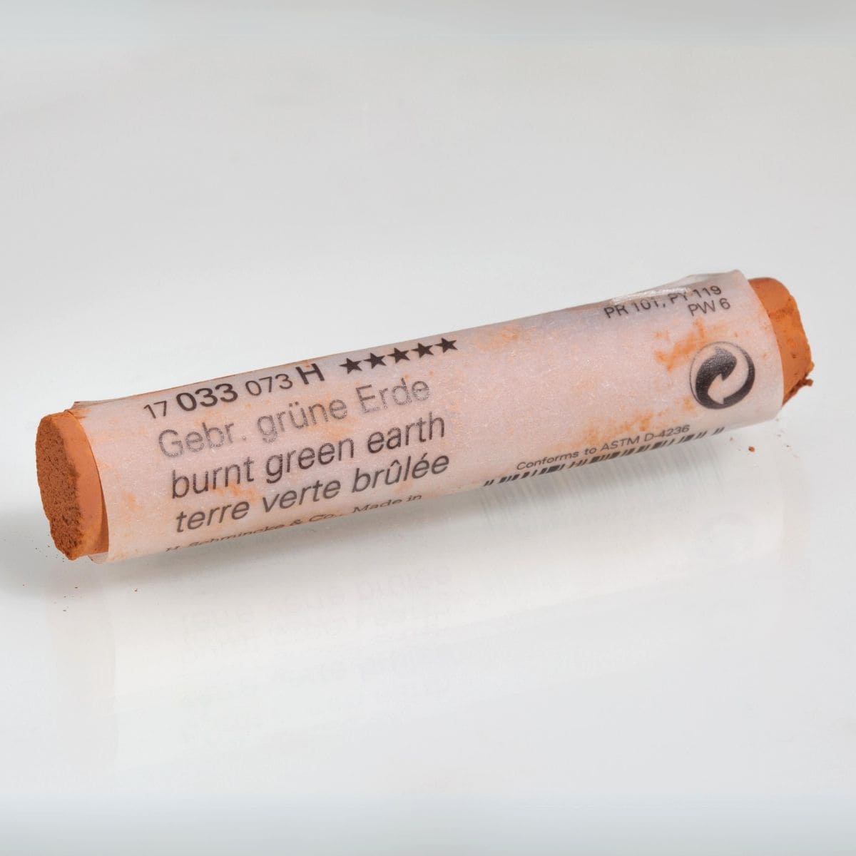 Pastel Seco Schmincke Extra Soft 033 H Burnt Green Earth